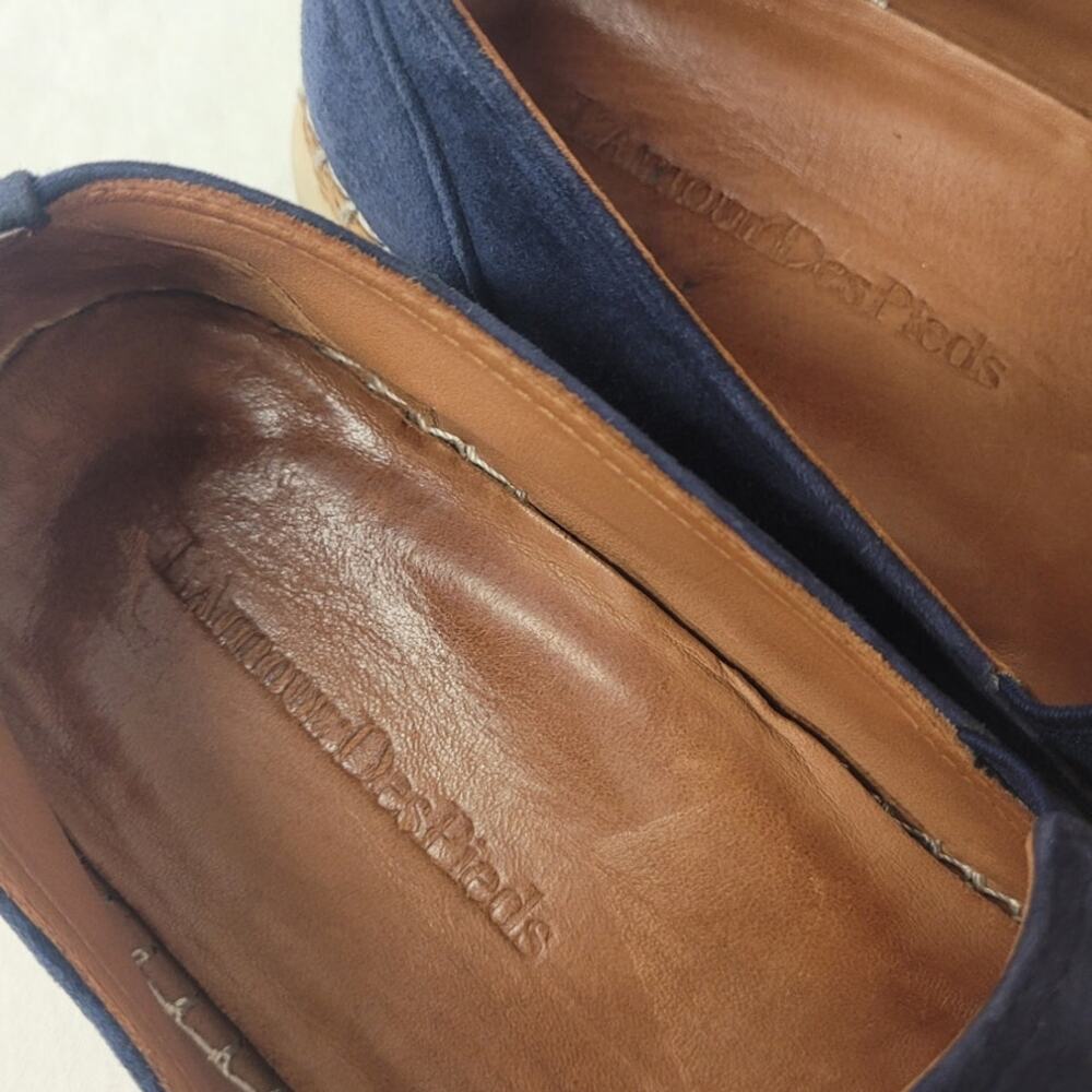 L'amour Des Pieds Xanthus Leather Loafers Mocs Women's  9.5 - Picture 3 of 8